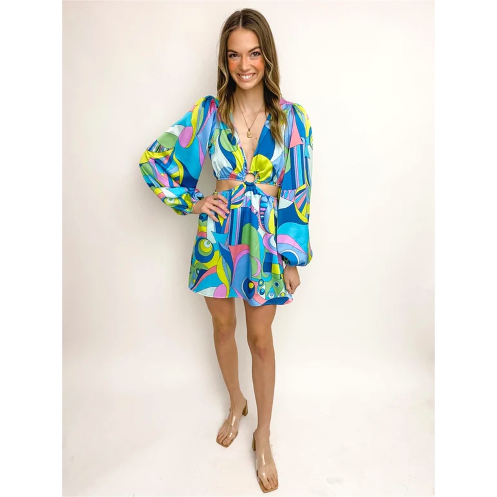 Show Me Your Mumu Go Out Cut Out Dress XS